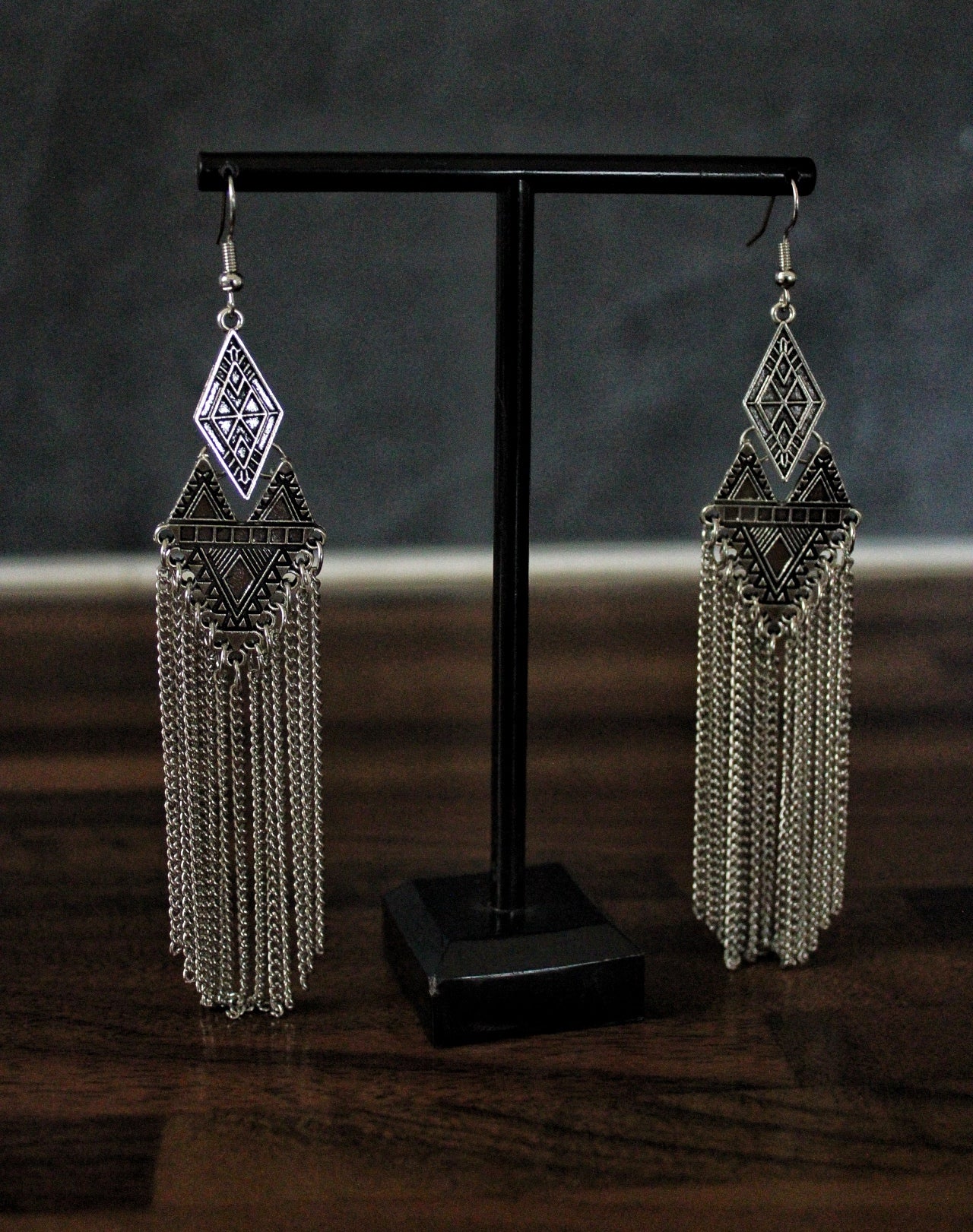 Tribalchain earrings